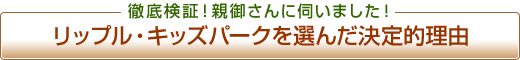 リップルを選んだ理由