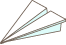 紙飛行機のイラスト